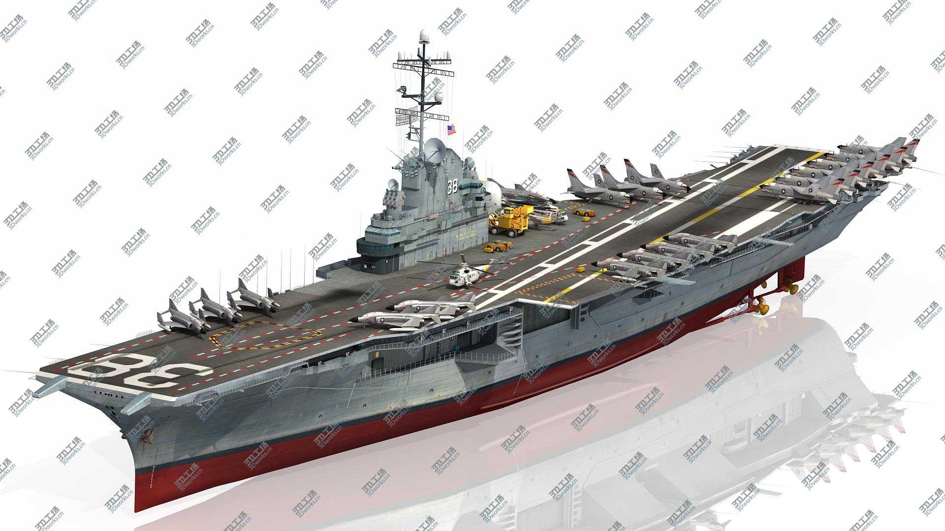 images/goods_img/2021040235/USS Shangri-La (CVS-38) 3D model/1.jpg